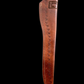 Something's Fishy Branded 
Brown Leather Sheath for 14" Fillet Knife