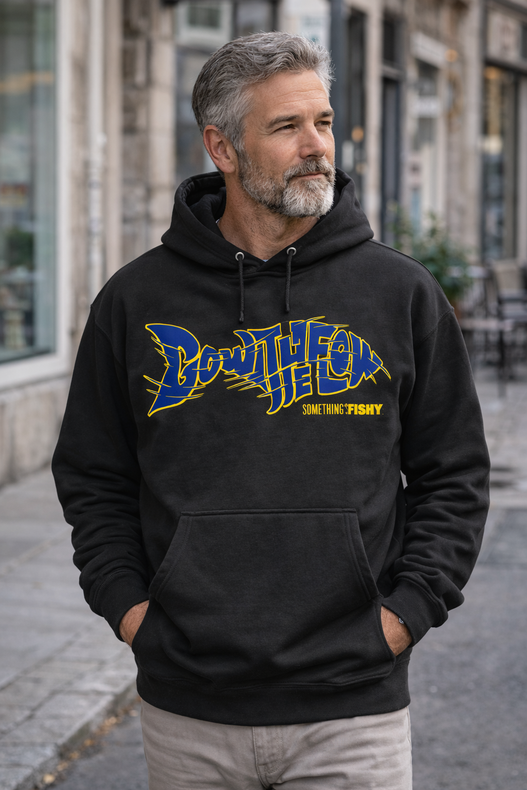 Go With The Flow Fishing Hoodie