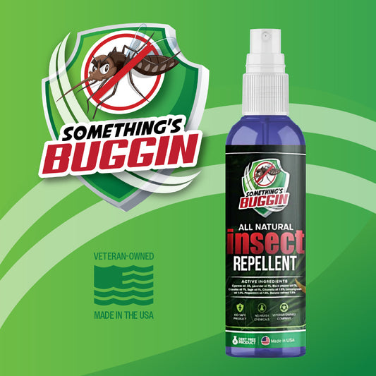 bottles of Something's Buggin - All Natural Insect Repellent